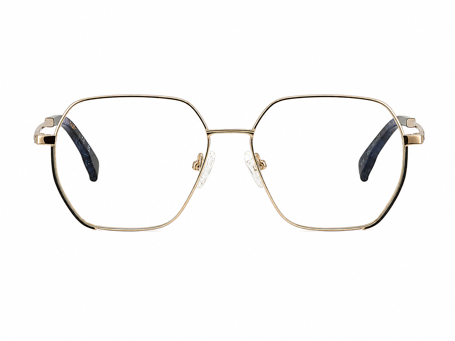 TS-42 C1 · vista frontal · Dorado y azul marino · Thalia Sodi Eyewear