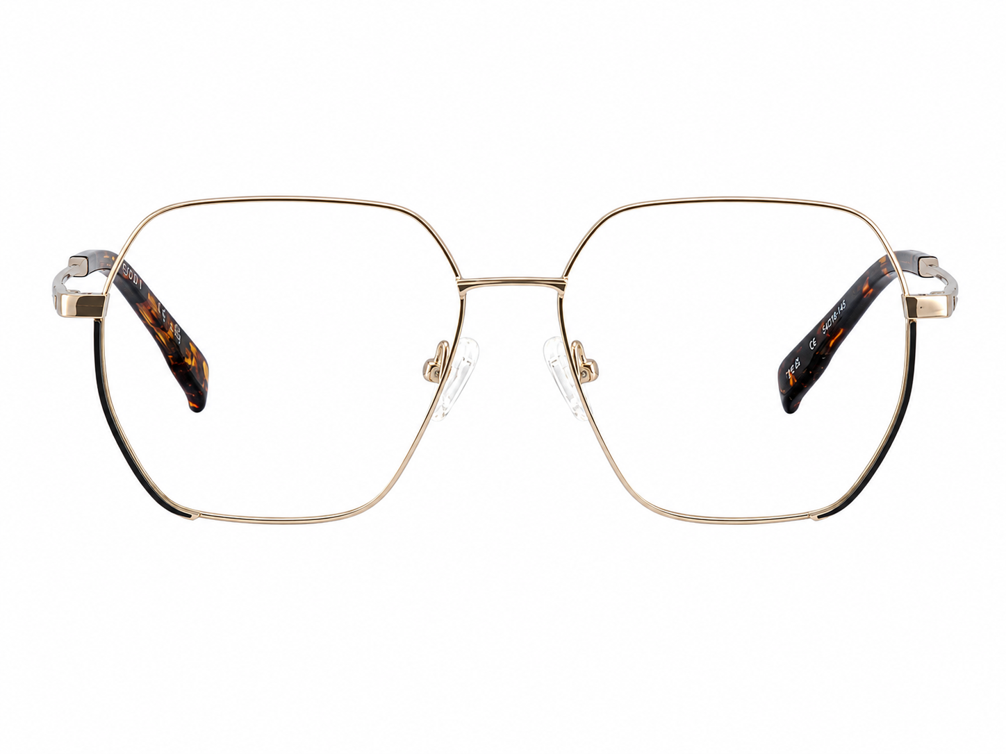 TS-42 C3 · vista frontal · Dorado y carey oscuro · Thalia Sodi Eyewear