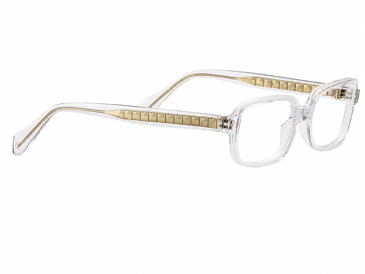 TS-46 C3 · left-angle view · Transparent crystal · Thalia Sodi Eyewear